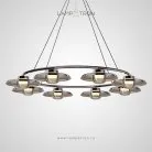 Кольцевые люстры и светильники RUBEN RING Lampatron 8707