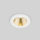Встраиваемый светильник Elektrostandard 25023/LED 7W 4200K WH/SB белый/бронза Teka a056771