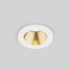 Встраиваемый светильник Elektrostandard 25023/LED 7W 4200K WH/SB белый/бронза Teka a056771