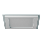 Встраиваемый светильник SWG SP-R160x160WH 12W 6000K (квадрат) СТЕКЛЯННАЯ ПАНЕЛЬ 00-00003511