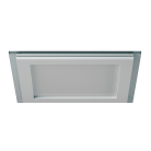 Встраиваемый светильник SWG SP-R160x160WH 12W 6000K (квадрат) СТЕКЛЯННАЯ ПАНЕЛЬ 00-00003511