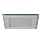 Встраиваемый светильник SWG SP-R160x160WH 12W 6000K (квадрат) СТЕКЛЯННАЯ ПАНЕЛЬ 00-00003511