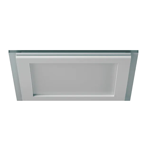 Встраиваемый светильник SWG SP-R160x160WH 12W 6000K (квадрат) СТЕКЛЯННАЯ ПАНЕЛЬ 00-00003511