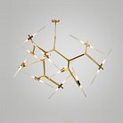 Подвесная люстра ANDES 20 Латунь ImperiumLoft 179748-26 ANDES01