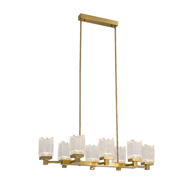 Подвесной светильник Delight Collection MD25020403-8B2 satin gold MD25020403