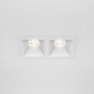 Встраиваемый светильник Maytoni Technical DL043-02-10W4K-SQ-W Alfa LED