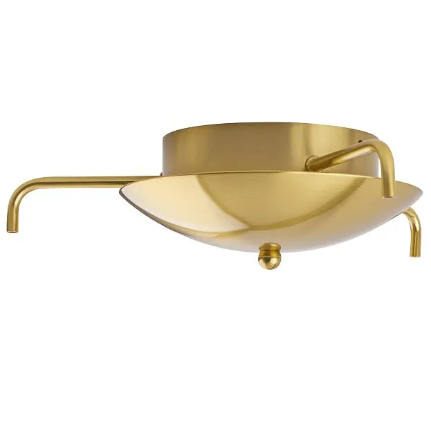 Основание к потолку 3х с трансформатором 15W к 747xxx ЗОЛОТО Lightstar 574713 TUBO