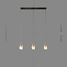 Готовая комбинация светильников SOLDIS TRIO Цвет Черный Lampatron soldis-trio-black 5202-13283