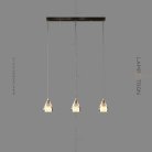 Готовая комбинация светильников SOLDIS TRIO Цвет Черный Lampatron soldis-trio-black 5202-13283
