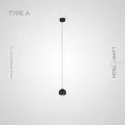 Подвесной светильник VEDEL Тип A. Цвет Черный Lampatron 7751-21768