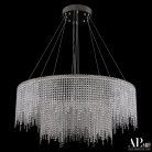 Люстра светодиодная хрустальная APL LED SH02.93.2D.B.Ni.4000 Sicilia