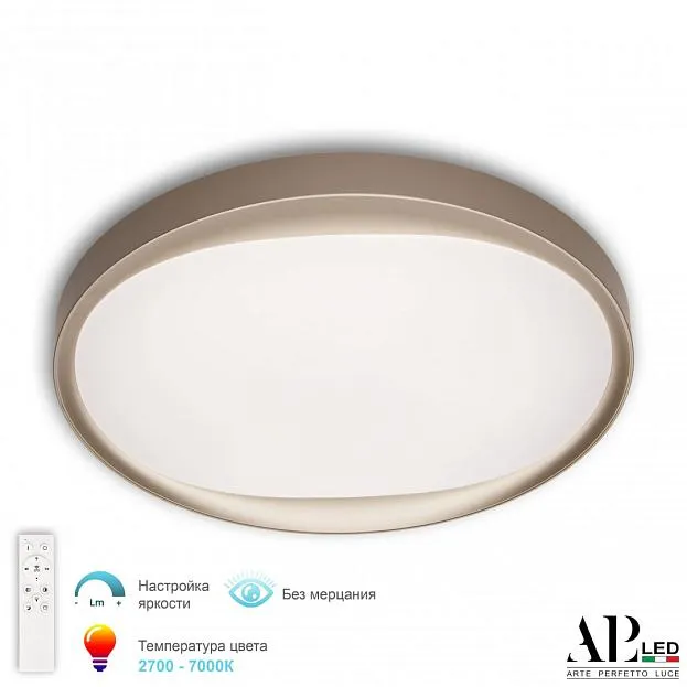 Светильник APL LED 3306.B260-350 White/Gold Turin