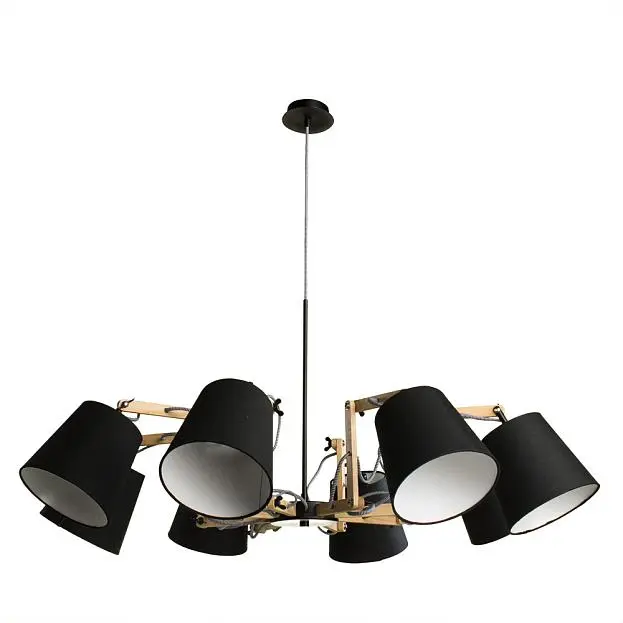 Подвесная люстра Arte Lamp A5700LM-8BK PINOCCHIO Подвесная люстра Arte Lamp A5700LM-8BK PINOCCHIO