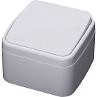 Выключатель 1-клавишный открытой установки 250В 10А IP20 серия Basic белый Stekker 39031 PSW10-41-20