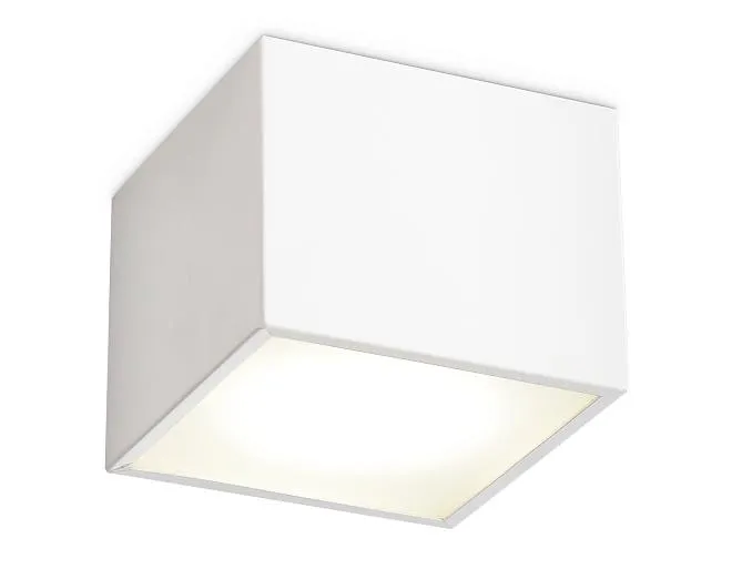 Потолочный светильник Ambrella light TN6530 WH белый IP44 GX53 100*100*80
