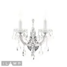 Светильник настенный iLamp W6071-2 CR+CL Diamond