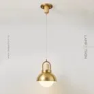 Подвесной светильник ALISON GOLD Светлое дерево Lampatron alison-gold-lghtwood 8917-25229