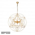 Подвесная люстра iLamp Element 8777-800 GOLD