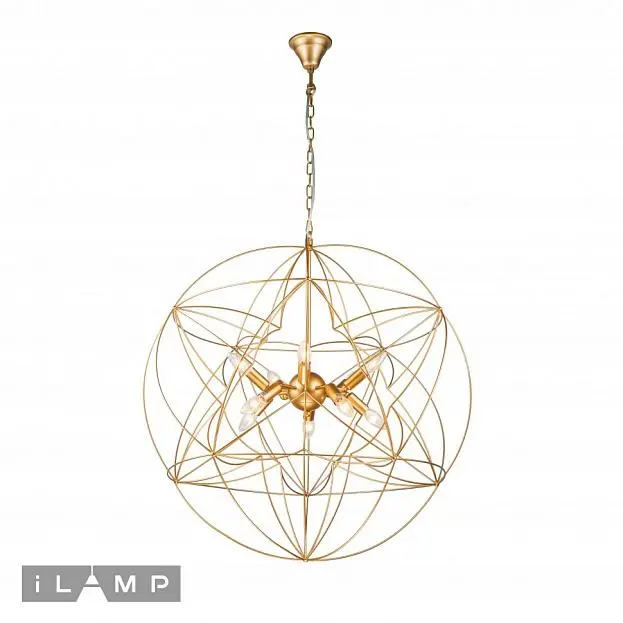 Подвесная люстра iLamp Element 8777-800 GOLD Подвесная люстра iLamp Element 8777-800 GOLD