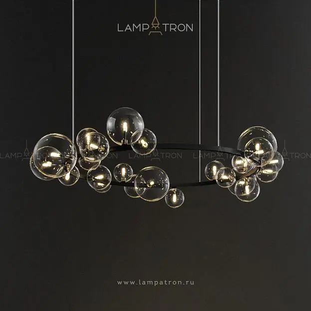 Кольцевые люстры и светильники IONA Размер L. Lampatron 2597-23334 Кольцевые люстры и светильники IONA Размер L. Lampatron 2597-23334