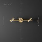 Бра LIVEIG WALL 3 лампы Lampatron 6009-15988