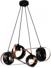 Подвесная люстра Imex MD.21744-4-P-BK+CP