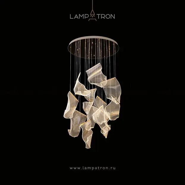 Подвесной светильник MIRAN 12 светильников на диске. Lampatron 2603-6154 Подвесной светильник MIRAN 12 светильников на диске. Lampatron 2603-6154
