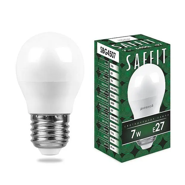 Светодиодная лампа Saffit 55124 SBG4507 Светодиодная лампа Saffit 55124 SBG4507