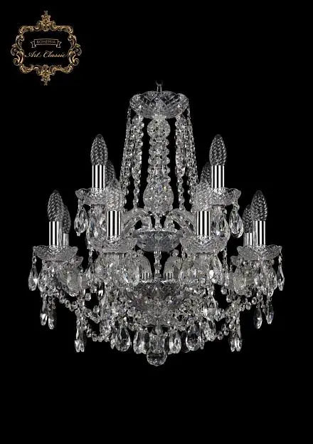 Люстра Bohemia Art Classic 11.25.8+4.165.2d.Cr.Sp