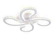 Потолочный светодиодный светильник с пультом Ambrella light FA1702/4 WH/CH