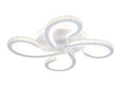 Потолочный светодиодный светильник с пультом Ambrella light FA1702/4 WH/CH