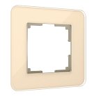 Рамка из стекла на 1 пост Werkel W0012443 Elite айвори a057882