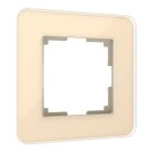 Рамка из стекла на 1 пост Werkel W0012443 Elite айвори a057882