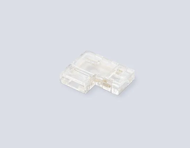 Соединитель угловой COB 12/24V для лент 10mm (2 конт.) (10шт) Ambrella light GS6861 ILLUMINATION