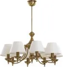 Потолочная люстра Kutek SAN-ZW-8(P/A)CR San Marino Aba?ur