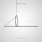 Реечный, рядный светильник SIRIS Lampatron 3029-7367