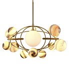 Люстра Delight Collection KG1122P-13B brass Planet