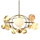 Люстра Delight Collection KG1122P-13B brass Planet