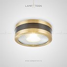 Точечный свет MEUD Размер L. Цвет Черный + Латунь. 5W Lampatron 5102-13055
