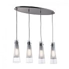 Подвесной светильник Ideal Lux 023038 KUKY SP4 TRASPARENTE