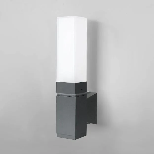 Уличный настенный светильник Elektrostandard 1534 TECHNO LED серый a052857