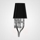 Настенный Светильник Crystal Light Brunilde Ipe Cavalli H52 Silver/Black ImperiumLoft 189862-22