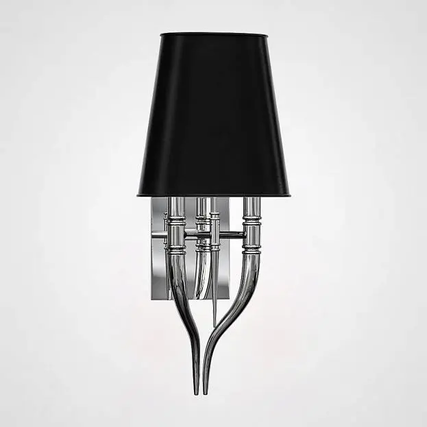 Настенный Светильник Crystal Light Brunilde Ipe Cavalli H52 Silver/Black ImperiumLoft 189862-22 Настенный Светильник Crystal Light Brunilde Ipe Cavalli H52 Silver/Black ImperiumLoft 189862-22