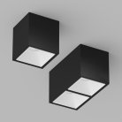 Накладной светодиодный светильник Ledron KUBING Black-White