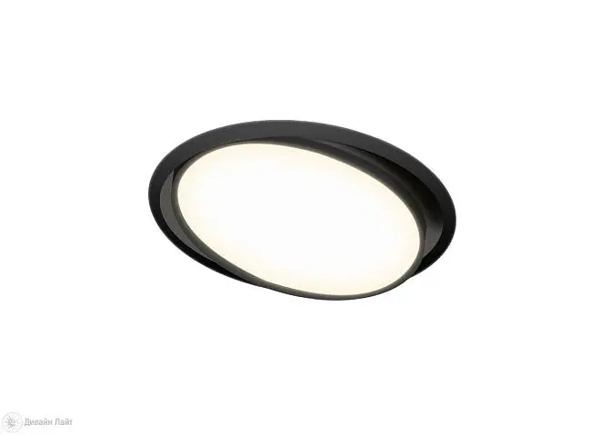 Встраиваемый светильник Donolux DL18813/9W Black R Встраиваемый светильник Donolux DL18813/9W Black R