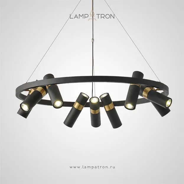 Кольцевые люстры и светильники SPOOR Lampatron 8489-23400 Кольцевые люстры и светильники SPOOR Lampatron 8489-23400