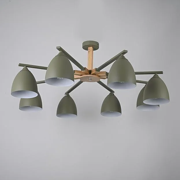 Потолочная Люстра Noa 8 Olive By Imperiumloft By Imperiumloft 183464-26