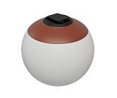 Трековый светильник терракотовый Kink Light 6424-2,06 Сатори