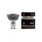 Лампа светодиодная диммируемая Gauss 101506105-D GU10 5W 3000K матовая