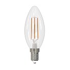 Лампочка светодиодная Uniel LED-C35-9W/4000K/E14/CL/DIM GLA01TR картон